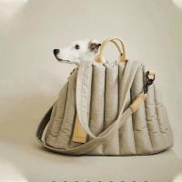 Cloth Pet Carry Handbag attached with hanging strap PC