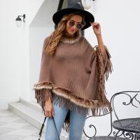 Polyester Tassels Cloak thermal patchwork : PC