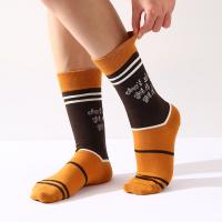 Cotton Unisex Knee Socks antifriction & sweat absorption jacquard : Pair