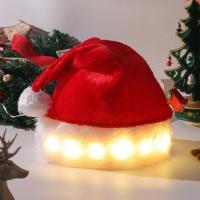 Plüsch Christmas Hat, mehr Farben zur Auswahl,  Stück