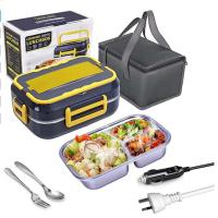 304 Edelstahl & Polypropylen-PP Elektrische Heizung Lunch Box, Solide, mehr Farben zur Auswahl,  Stück