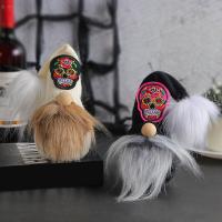 Sand & PP Cotton & Cloth & Plastic Creative Plush Doll Halloween Design skull pattern PC