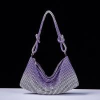 PU Leather Easy Matching Shoulder Bag durable & with rhinestone PC