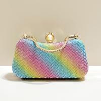 PU Leather Easy Matching Handbag durable & with rhinestone multi-colored PC
