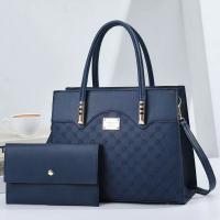 PU Leather Easy Matching Bag Suit durable & large capacity & two piece Set