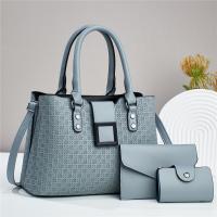 PU Leather Easy Matching Bag Suit durable & large capacity & three piece Set