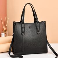 PU Leather Easy Matching Handbag durable & large capacity PC