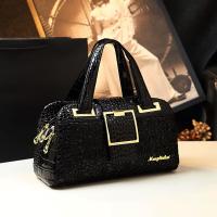 PU Leather Easy Matching Handbag durable & large capacity crocodile grain PC