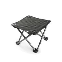 Iron & Oxford Outdoor Foldable Chair durable & portable black PC
