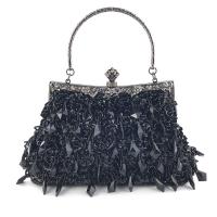 Sequin & Polyester Evening Party Handbag with chain PC