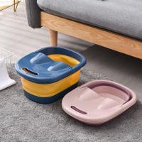 Polypropylene-PP & Silicone foldable Foot SPA Bucket massage PC