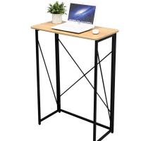 Medium Density Fiberboard & Iron Foldable Table durable PC