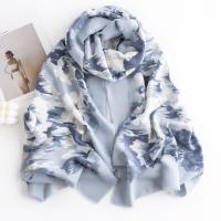 Polyester Multifunction Women Scarf thermal printed PC