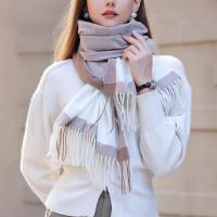 Polyester Multifunction Women Scarf contrast color & thermal weave PC
