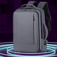 Oxford Load Reduction Backpack hardwearing & with USB interface & waterproof Polyester Solid PC