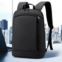 Oxford Backpack large capacity & hardwearing & waterproof Polyester Solid black PC