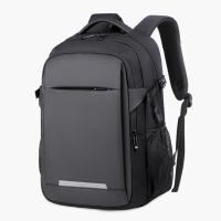 Oxford Backpack Polyester Solide Noir pièce