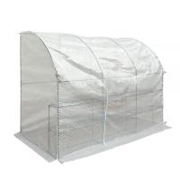 Steel Tube & PE Plastic heat preservation Greenhouse sun protection & waterproof Solid PC