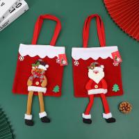 Napped Fabric Christmas Gift Bag christmas design PC
