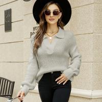 Acrylic & Polyester Women Sweater & loose Solid PC