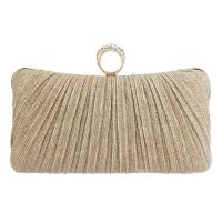 Polyester Clutch Bag with chain & with rhinestone Solid PC