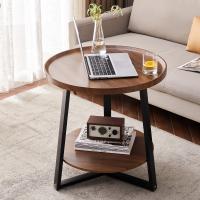 Medium Density Fiberboard & Iron Tea Table durable PC