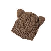 Polyester Easy Matching Knitted Hat thermal PC
