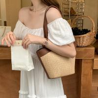 Polyester Cotton & Straw Tote Bag Shoulder Bag Others PC
