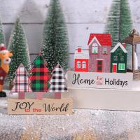 Holz Weihnachtsdekoration, Gemalt, mehr Farben zur Auswahl,  Stück
