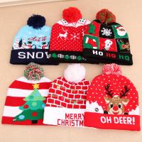 Caddice Christmas Hat & thermal knitted red and yellow PC