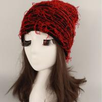 Acrylic Easy Matching Knitted Hat thermal printed PC