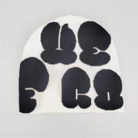 Acrylique Chapeau tricoté Imprimé Lettre plus de couleurs pour le choix pièce
