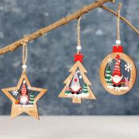 Dřeva Vánoční strom závěsné dekorace Ostatní più colori per la scelta kus