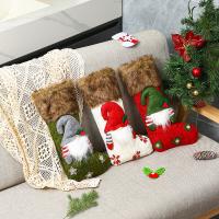 Chiffon Chaussette de Noël plus de couleurs pour le choix pièce