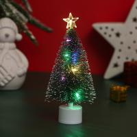 Polipropileno-PP Decoración del árbol de navidad, verde,  trozo