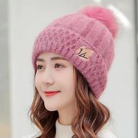 Acrylic Easy Matching Knitted Hat thicken & thermal PC