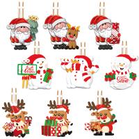 Dřevěné Vánoční strom závěsné dekorace jiný vzor pro výběr più colori per la scelta Pole