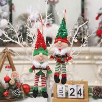 Algodón PP & Paño Árbol de Navidad colgando de la decoración, patrón diferente para la elección, más colores para elegir,  trozo