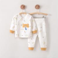 Baumwolle Baby-Kleidung-Set, Hosen & Nach oben, Patchwork, unterschiedliche Farbe und Muster für die Wahl,  Festgelegt