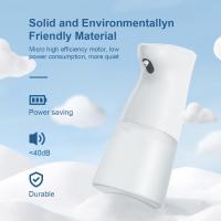Plástico ABS Máquina de jabón sensor, blanco,  trozo