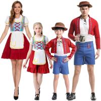Polyvinyl Alcohol Fiber Parent-Child Costume Halloween Design Solid mixed colors Set