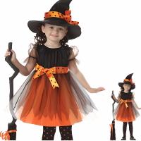 Lace & Polyester Children Halloween Cosplay Costume Halloween Design PC