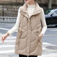 Polyester Plus Size Women Vest thicken Solid PC