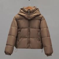 Polyester Women Parkas & loose & thermal Solid PC