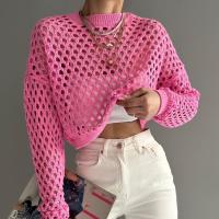 Polyester Women Knitwear & loose & hollow PC