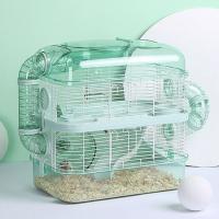 Plastic Hamster Cage & breathable Set