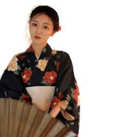 Polyester Kimono Costume Set printed multi-colored : PC