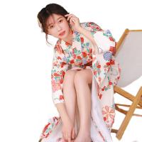 Polyester Kimono kostuum set Afgedrukt veelkleurig : stuk