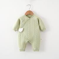 Cotton Baby Jumpsuit thicken & thermal patchwork Solid PC