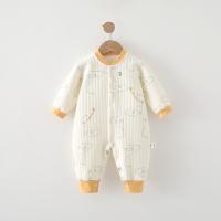 Cotton Baby Jumpsuit & thermal & unisex patchwork PC